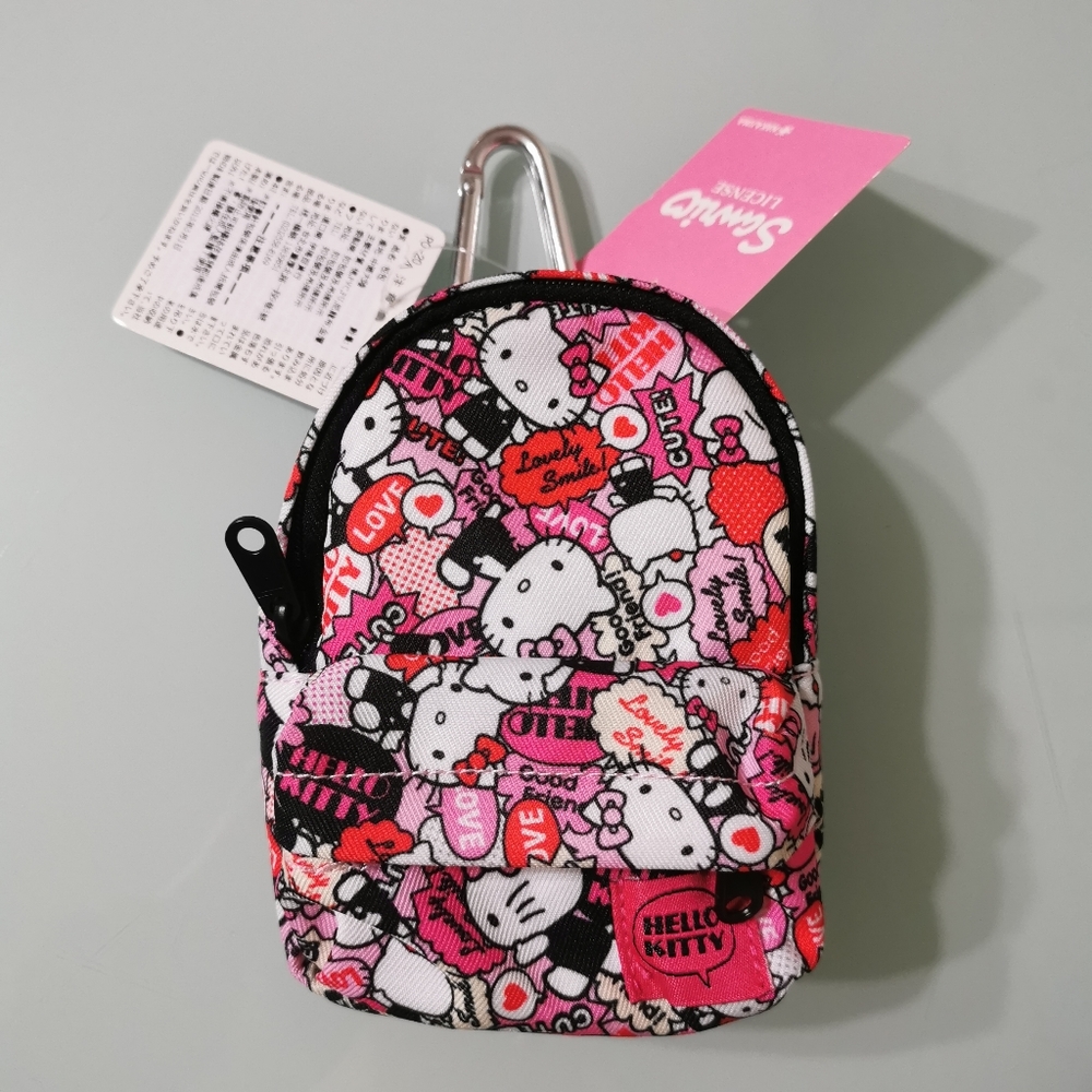 NWT! Hello Kitty Keychain Wallet Purse